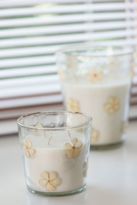 Jolipa Bougie Parfumee Fleur Verre Transparent Small 45Heures.