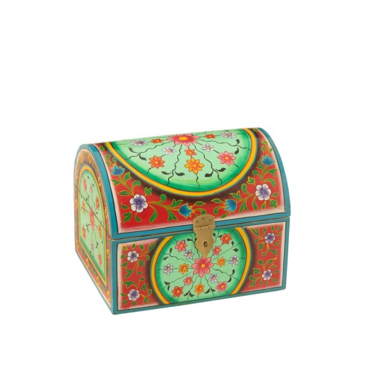 J Line Boite Rectangle Mumbai Mdf Mix L28xB23xH23 cm JLine 50557 by Jolipa 50557.