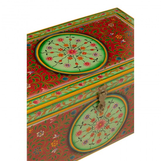 J-Line J Line coffres caisses de stockage Coffre Mumbai Mdf Mix.