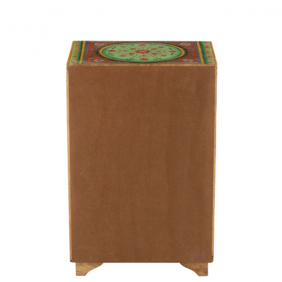 Jolipa Meuble 7 Tiroirs Mumbai Bois De Manguier Mix.