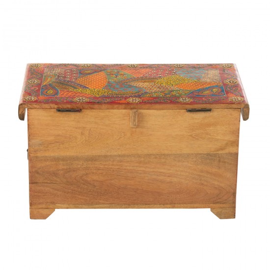 Jolipa Coffre Delhi Bois De Manguier Mix.