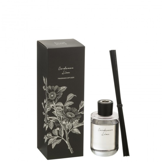 J-Line J Line sprays parfums fleurs Jolipa Huile Parfumee Cardamome Citron Vert 180Ml.