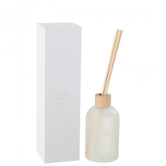 J Line Diffuseur Accords Essentiels Fleur Blanche 550Ml L10xB10xH36 cm JLine 50689 by Jolipa 50689.