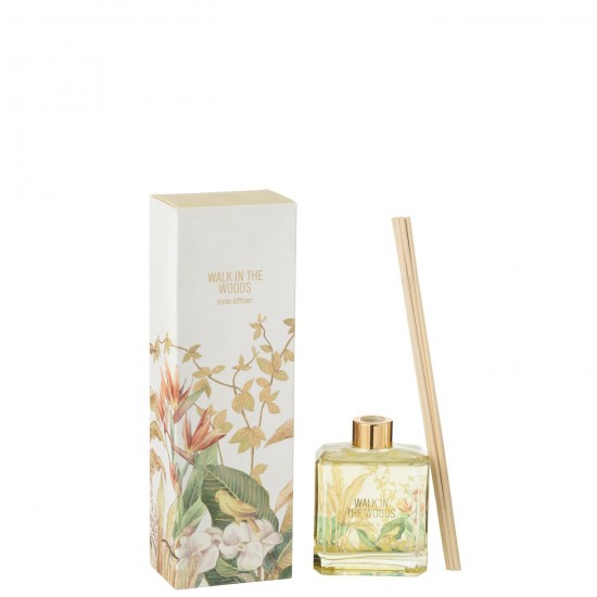 J-Line J Line diffuseurs de parfums Jolipa Diffuseur Walk In The Woods Jaune 180Ml.