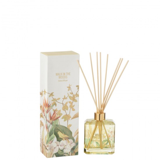 J Line Diffuseur Walk In The Woods Jaune 180Ml L9xB7xH28 cm JLine 50709 by Jolipa 50709.