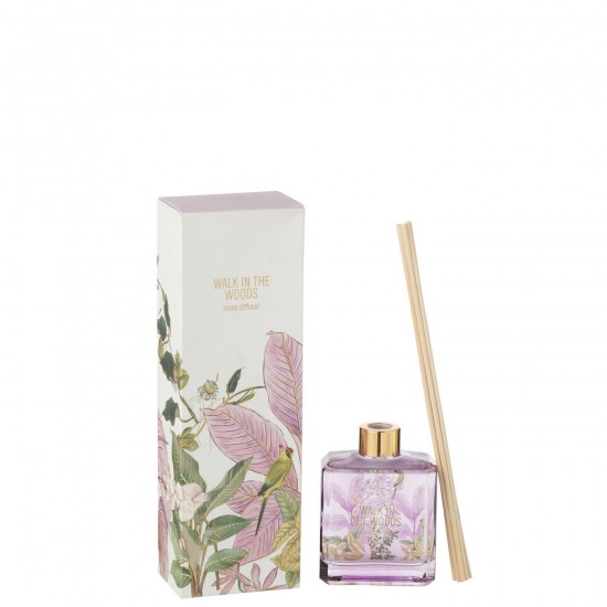 J-Line J Line diffuseurs de parfums Jolipa Diffuseur Walk In The Woods Rose 180Ml.