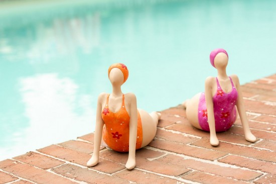 Jolipa Femme Yoga Couche Polyresine Mix Assortiment De 2.