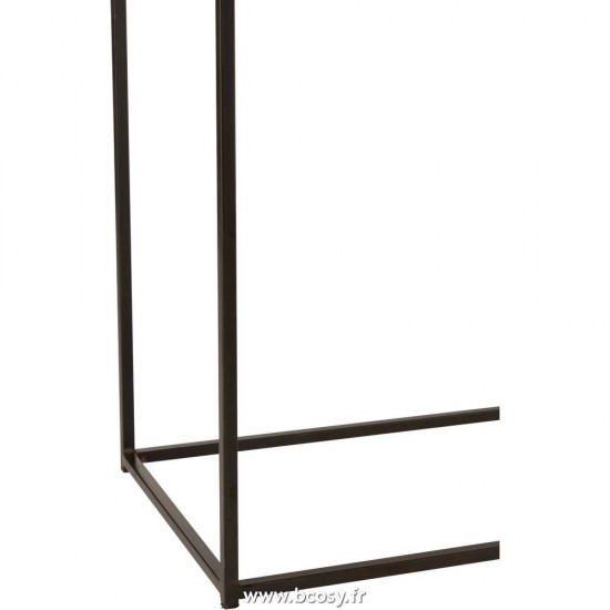 Jolipa Console Rectangulaire Metal Noir.