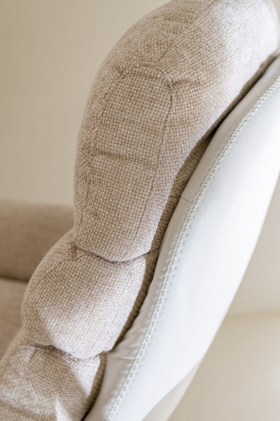 Jolipa Sillon Relax + Reposapies Metal/Contrachapada Gris/Negro.