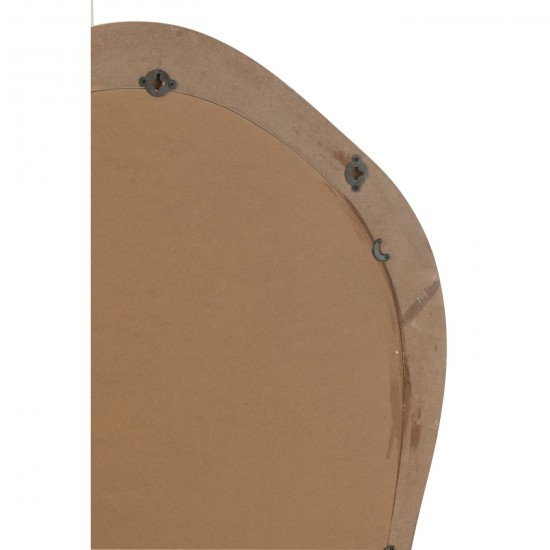 J-Line J Line Miroir mural Miroirs murals Jolipa Miroir Mural Moderna Mdf Miroir Blanc Small.