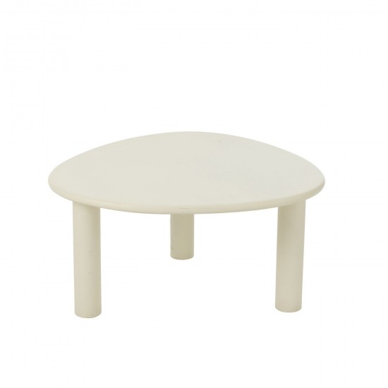 Jolipa Table D Appoint Bali Mdf Pvc Blanc Medium.