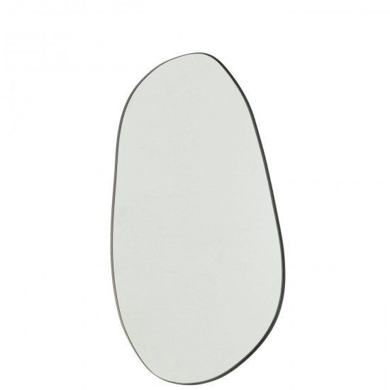 J Line Miroir Mural Extrema Fer Miroir Noir Large L108xB59xH3 cm JLine 50811 by Jolipa 50811.