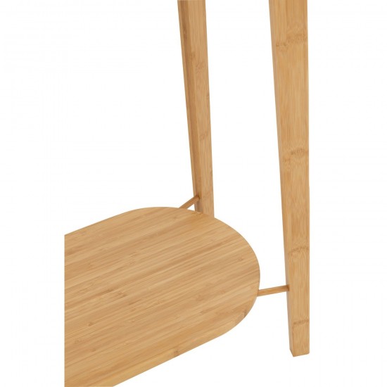 J-Line J Line tables de drapier murales Console Carre Bambou Naturel.