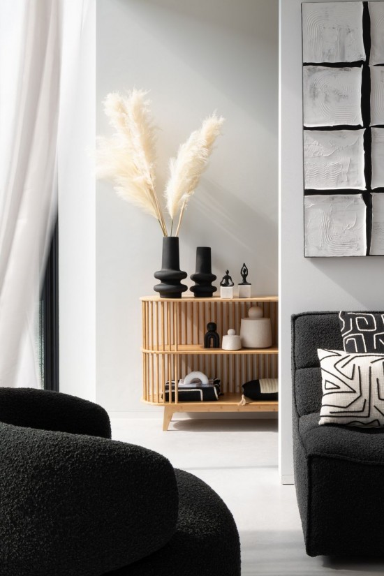 J-Line Credenza Live Bambu Naturale.