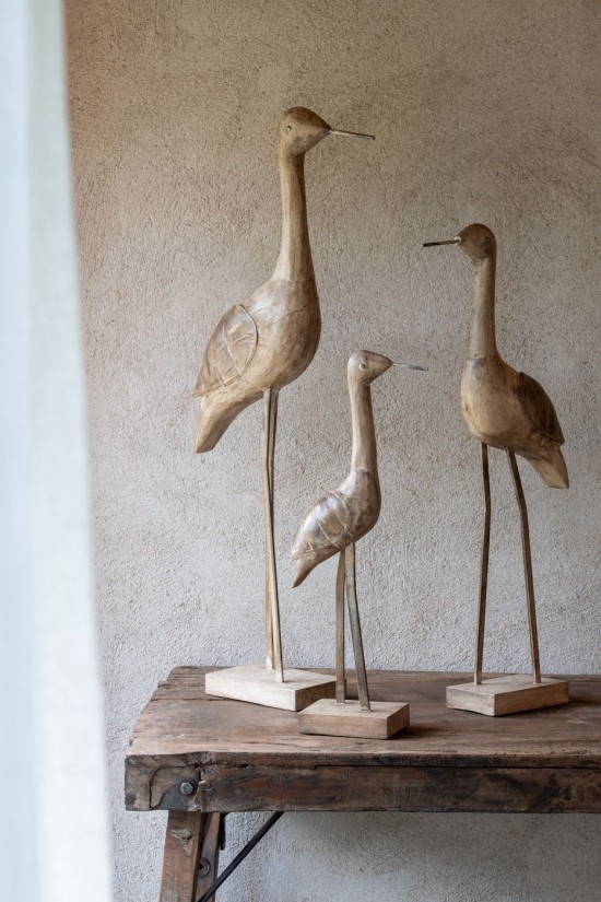 Jolipa Oiseau Deco Bois Met Bei Noi M.