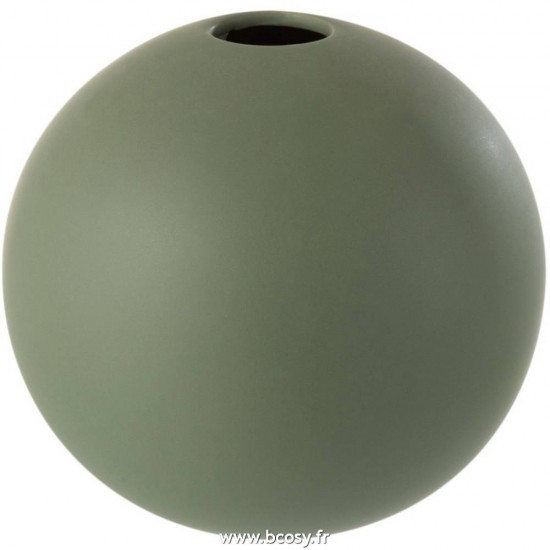 J Line Vase Boule Ceramique Vert Medium 18H JLine 5119 by Jolipa 5119.