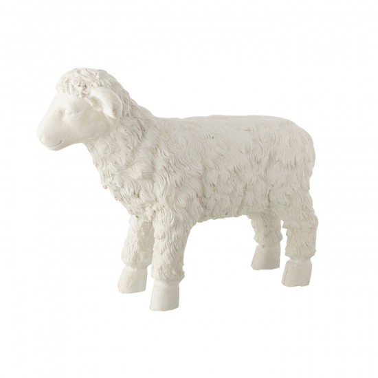 J Line Mouton Exterieur Mgo Beig Large L70xB29xH53 cm JLine 51433 by Jolipa 51433.