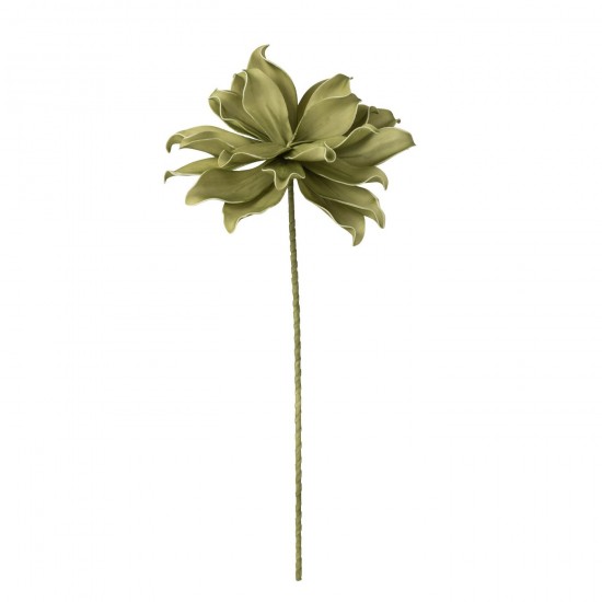 J Line Fleur Branche 1 Tete Eva Vert L30xB30xH75 cm JLine 51666 by Jolipa 51666.