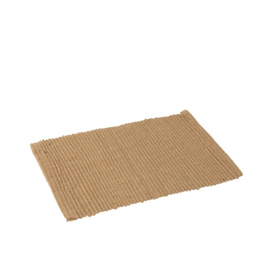 J Line Set De Table Rectangle Jute Naturel L47xB33 cm JLine 51938 by Jolipa 51938.