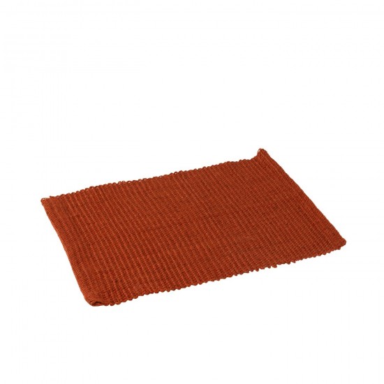 J Line Set De Table Rectangle Jute Terracotta L47xB33 cm JLine 51939 by Jolipa 51939.