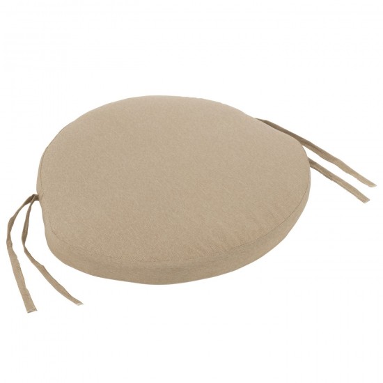 J Line Chaise Toa Acier Core Beige L57xB56xH75 cm JLine 52368 by Jolipa 52368.