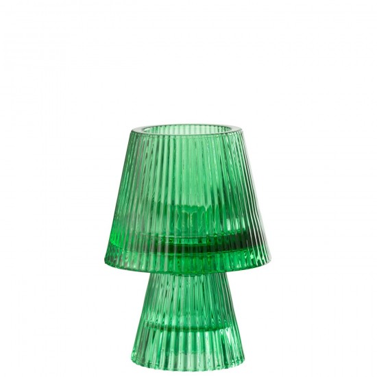 J Line Chandelier Chapeau Verre Vert L9xB9xH12 cm JLine 52376 by Jolipa 52376.