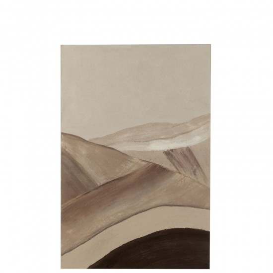 J Line Peinture Dune Acryilique Toile Mix L83xB5xH123 cm JLine 52385 by Jolipa 52385.