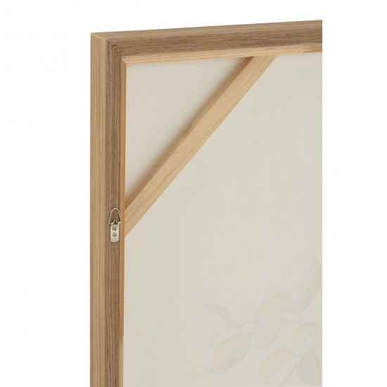 J-Line J Line tableaux peintures Jolipa Peinture Bog Acrylique Tole Blanc Naturel.