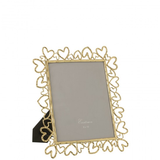 J Line Cadre Photo Klo 8X7 Etain Or Large L27xB2xH32 cm JLine 52422 by Jolipa 52422.