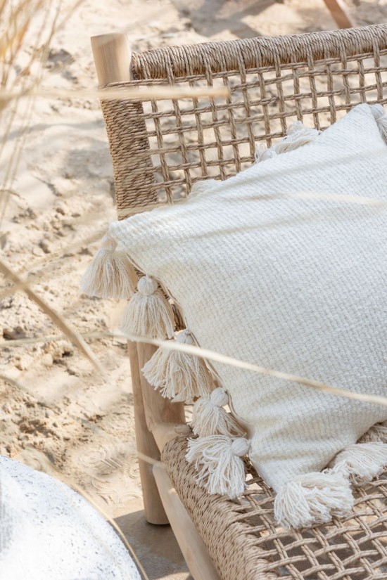 Jolipa Poltrona Vita Teak/Plastica Naturale.