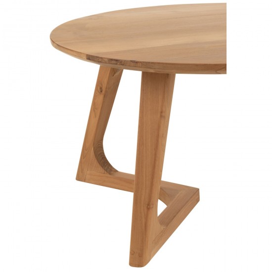 Jolipa Table Basse Bruni Teck Naturel.