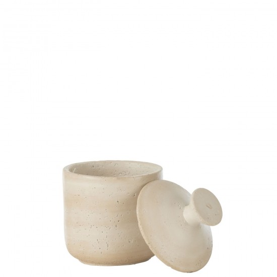 J-line 53004 Jolipa JLine objets deco pot avec couvercle.