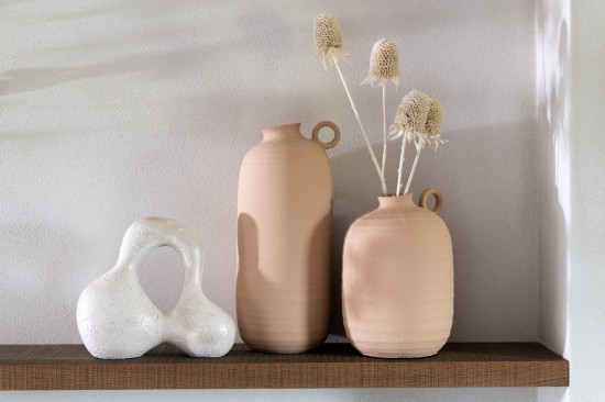 Jolipa Figurine Abstraite Olina Ceramique Creme Small.