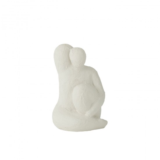 J Line Figurine Moderne Venus Ciment Blanc Large L16xB14xH26 cm JLine 53027 by Jolipa 53027.