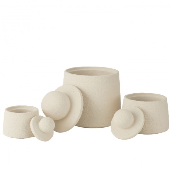 J-line 53049 Jolipa JLine objets deco pot avec couvercle.