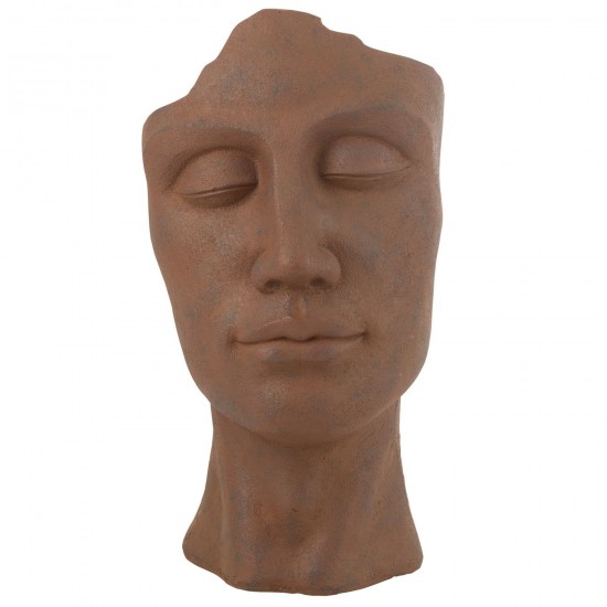 J Line Cachepot David Argile Rouille Large L41xB36xH70 cm JLine 53170 by Jolipa 53170.