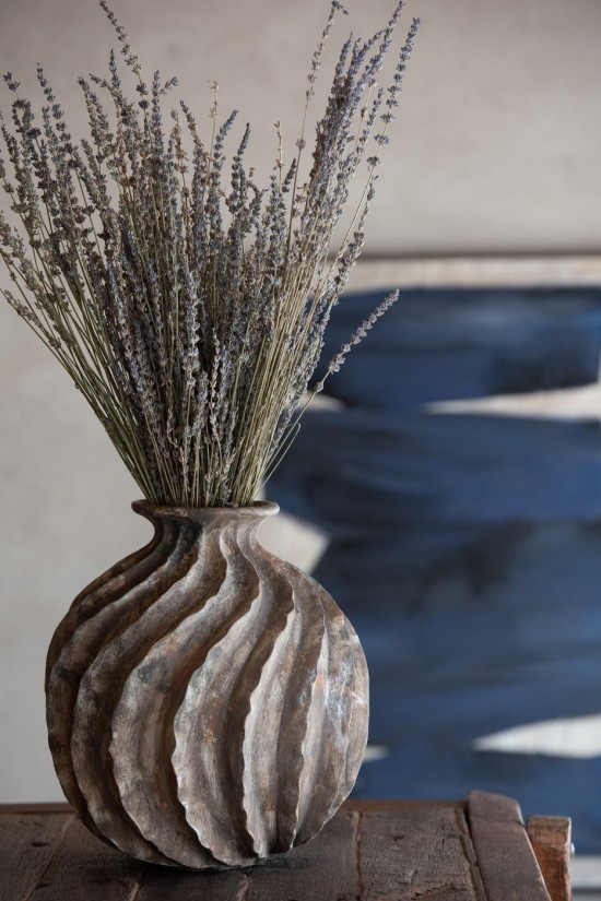 J-Line J Line Grands vases Grand vase Vases hauts Vase haut. Vase Ballon Antique Polyresine Large.