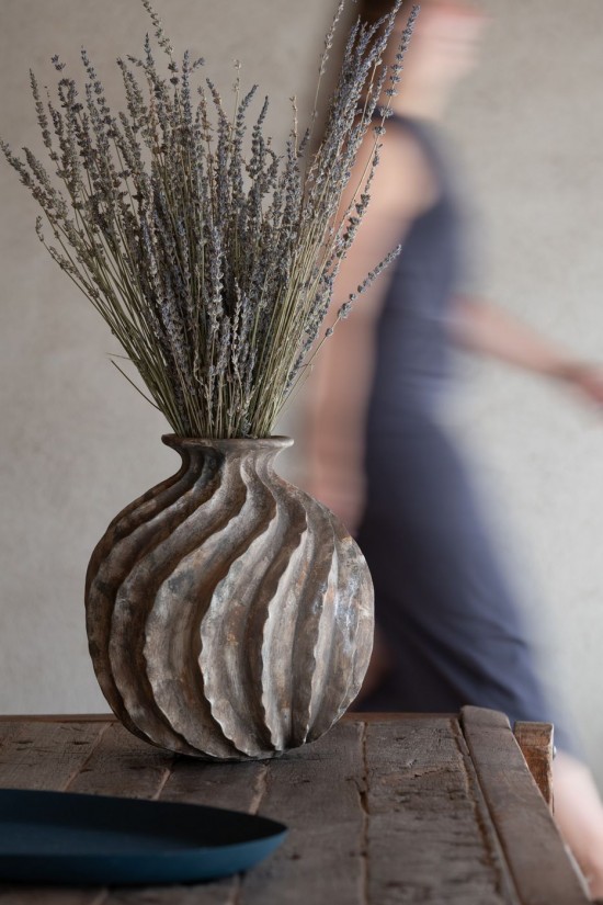 Jolipa Vase Ballon Antique Polyresine Large.