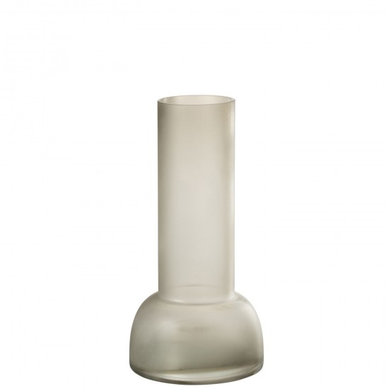 J Line Vase Chandelier Yara Verre Greige Medium L16xB16xH32 cm JLine 53409 by Jolipa 53409.