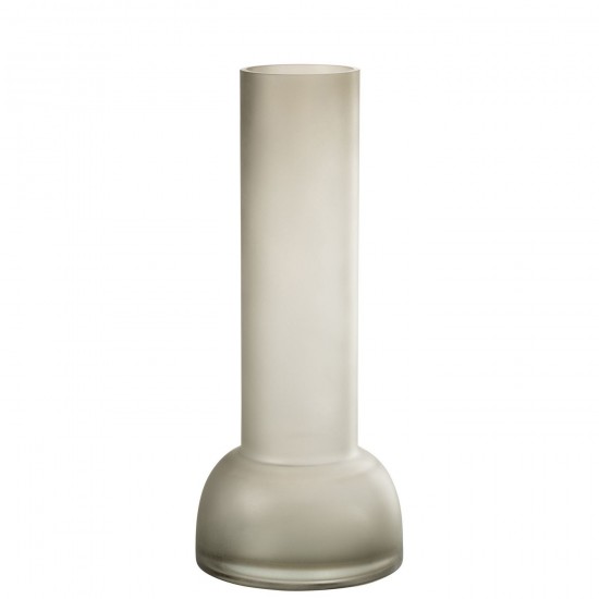 J Line Vase Chandelier Yara Verre Greige Large L16xB16xH38 cm JLine 53410 by Jolipa 53410.