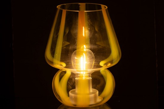 J-Line J Line Éclairage Armatures Luminaires D'intérieur Pieds De Lampe Avec Abat Jour Lampes De Table Jolipa Lampe Rayures V.