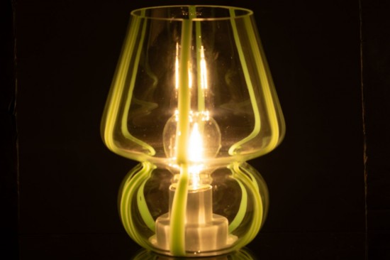 J-Line J Line Éclairage Armatures Luminaires D'intérieur Pieds De Lampe Avec Abat Jour Lampes De Table Jolipa Lampe Rayures V.