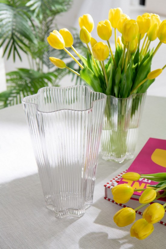 Jolipa Vase Clara Verre Tansparent Small.