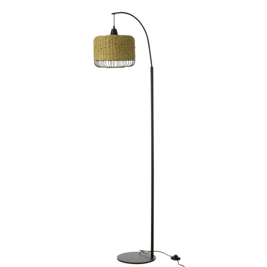 J Line Lampadaire Lanterne Metal Vert L56xB27xH168 cm JLine 53780 by Jolipa 53780.