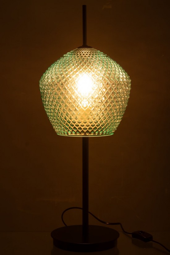 J-Line J Line Ampoules Jolipa Lampe Verre Bleu.