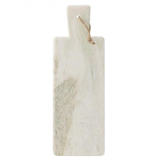 J Line Planche A Fromage Rectangle Marbre Blanc Vert Large L48xB17xH2 cm JLine 53989 by Jolipa 53989.