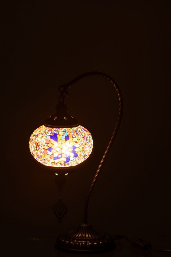 J-Line J Line Ampoules Jolipa Lampe Mosaique Suspension Verre Metal Orange.