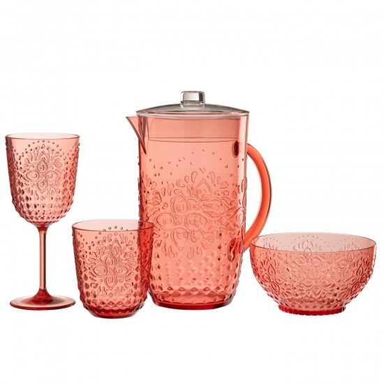 J-Line J Line Carafe Pichet Jolipa Pichet Plastque Rouge.