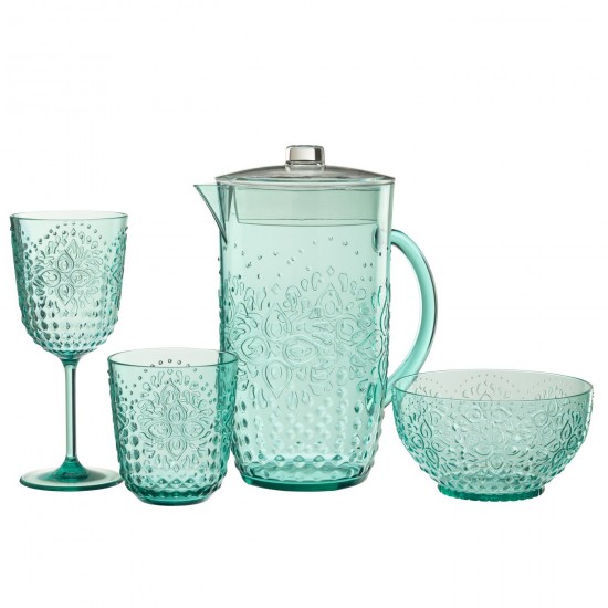 J-Line J Line Carafe Pichet Jolipa Pichet Plastque Bleu Aqua.