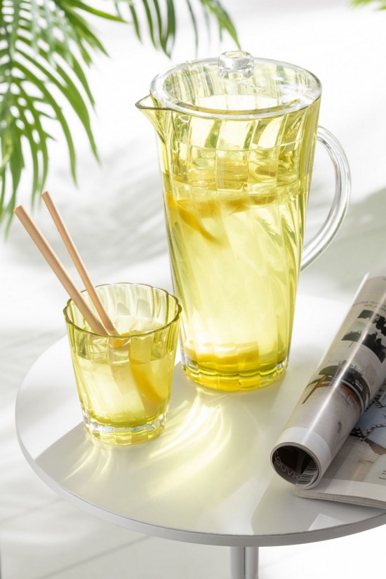 Jolipa Pichet Vague Plastque Jaune.